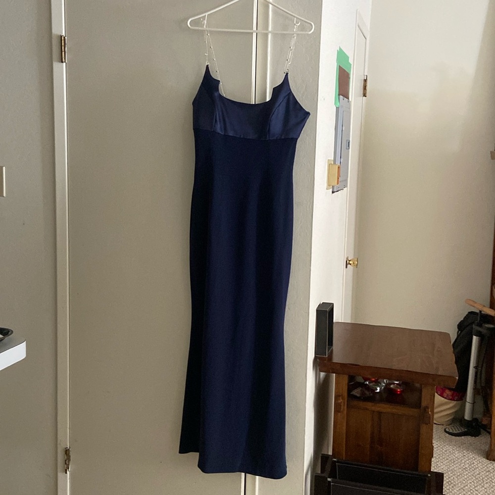 Gorgeous Navy Evening Gown